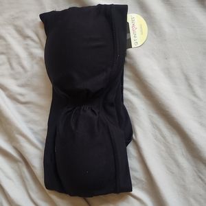 Strapless, padded, nursing bra size large